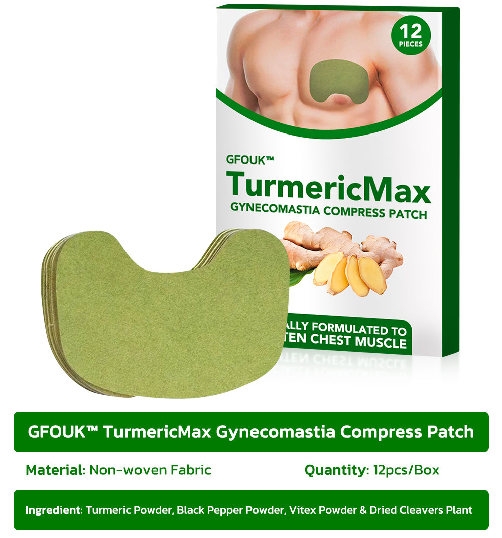 GFOUK™ TurmericMax Gynecomastia Compress Patch