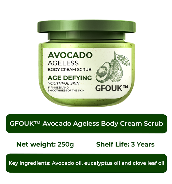 GFOUK™️ Avocado Ageless Body Cream Scrub