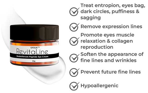 GFOUK™ RevitaLine SnakeVenom Peptide Eye Cream