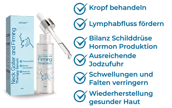 GFOUK™ Nackenkropf-und Straffungstherapie-Serum