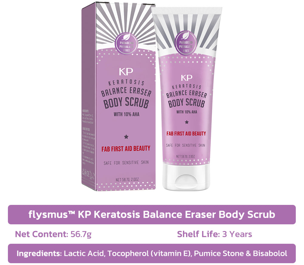 flysmus™ KP Keratosis Balance Eraser Body Scrub