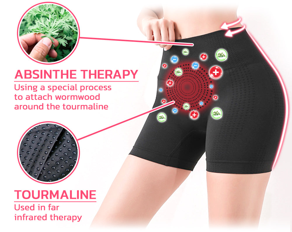 GFOUK™ IONIC Turmalin-Gewebe Atmungsaktive Shaping Shorts