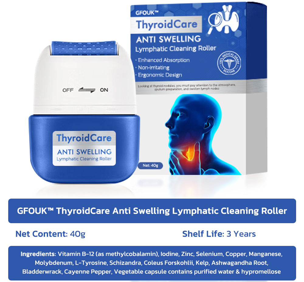 GFOUK™ ThyroidCare Anti Swelling Lymphatic Cleaning Roller