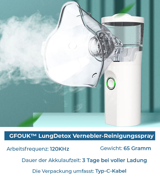 GFOUK™ LungDetox Vernebler-Reinigungsspray