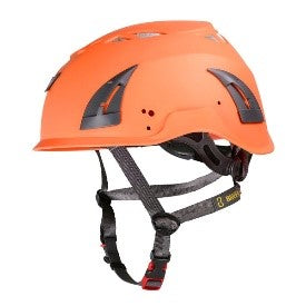 Orange Height Safety Helmet