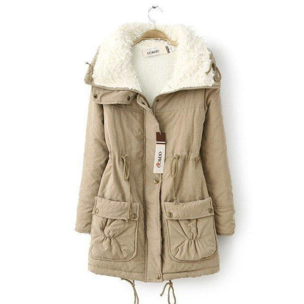 Parka Peluciada Feminina - FrostyChic