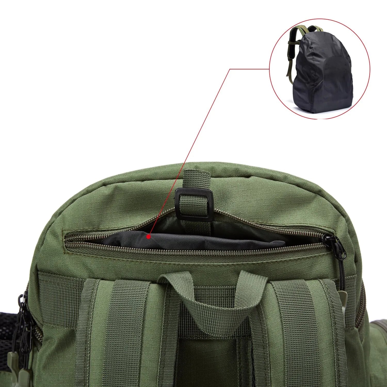 Mochila Multifuncional para Equipamentos de Pesca e Iscas - Leve
