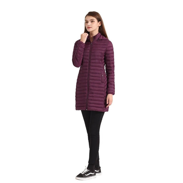 Casaco Parka Feminina Puffer Ultraleve - BreezeDown