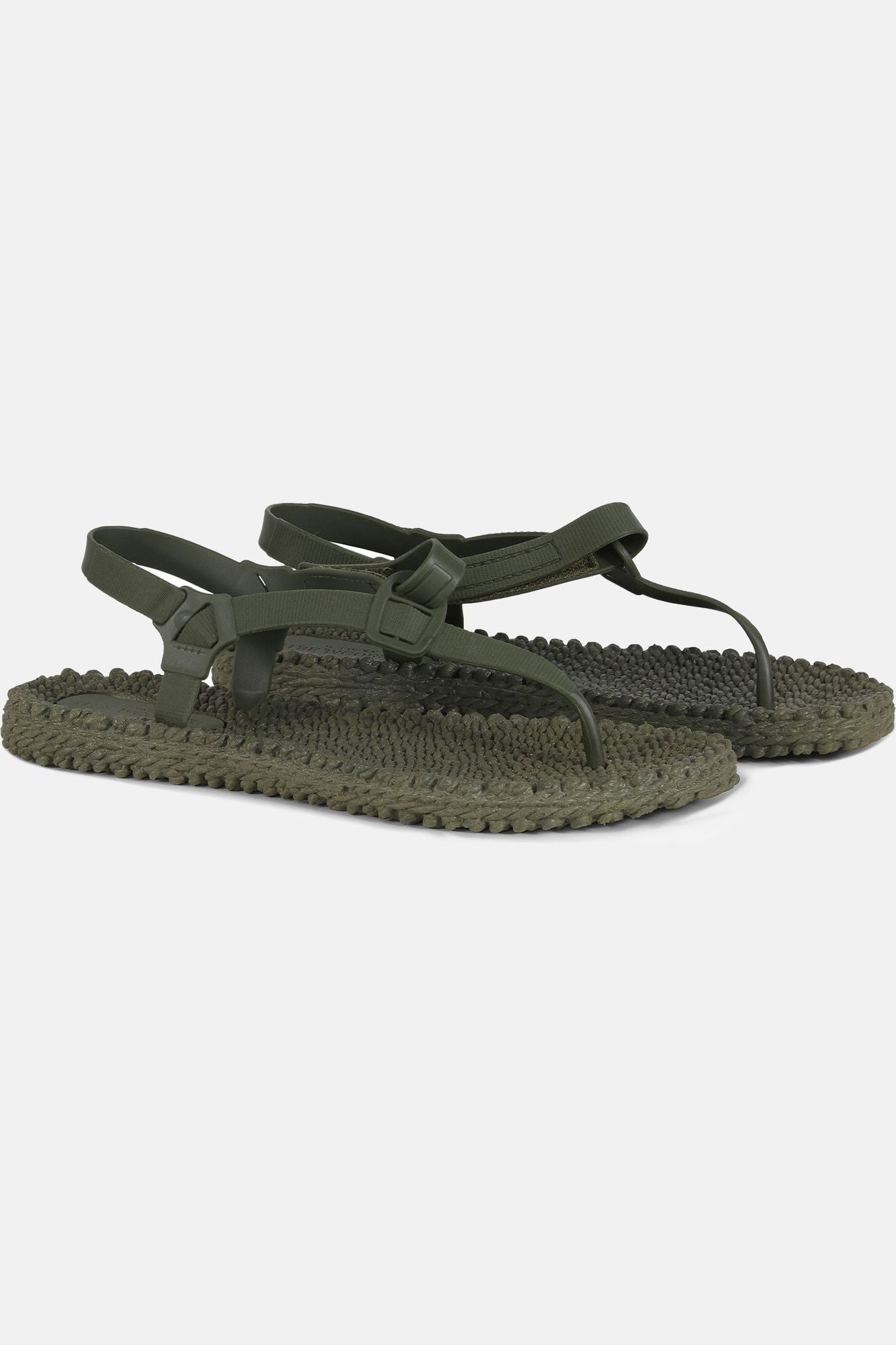 Ilse Jacobsen Slippers met verstelbare enkelband CHEERFUL14 - 410 Army | Army
