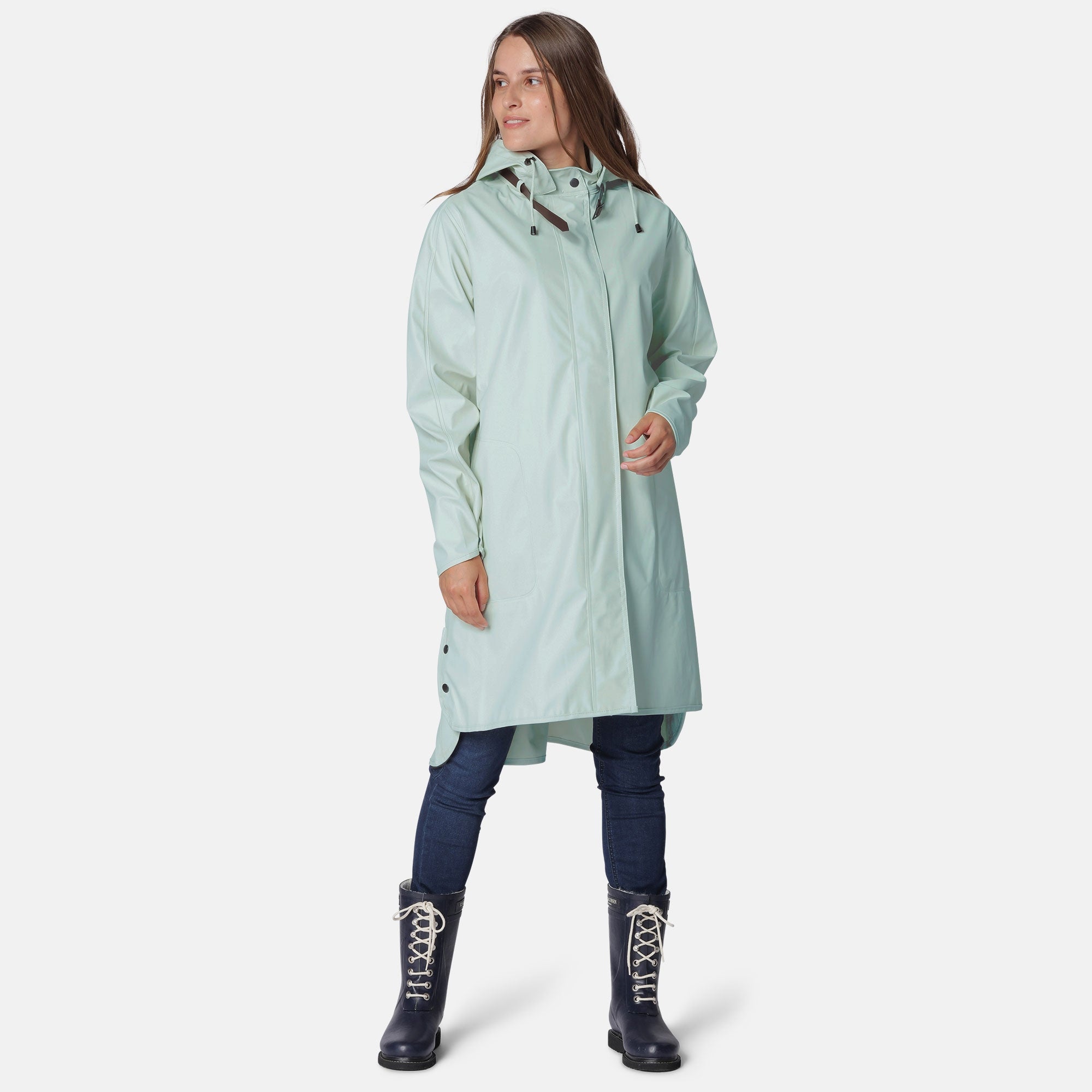 Ilse Jacobsen Rain 71 dames regenjas - Mint - Maat 40