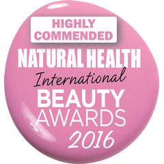 Natural Health International Beauty Awards 2016 Highly Commended