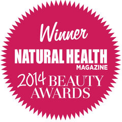 Natural Health Beauty Awards 2014 Winner
