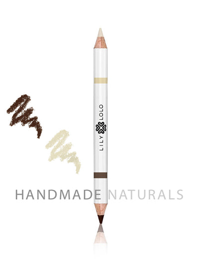 Natural Eyebrow Duo Pencil by Lily Lolo - Colour & Highlighter in One –  HANDMADE NATURALS