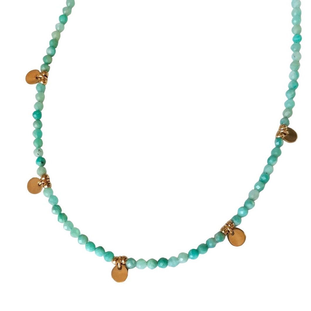 Amazonita necklace
