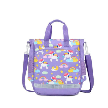 Enchanting Unicorn Holographic Multipurpose Bag with Adjustable Strap