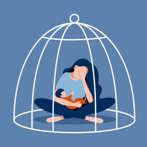 Mother in Cage