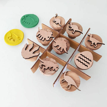 Playdough Stampers Space Playdough Stamps Set of 8 Stamps Christmas Gift  Stem Toy Playdough Tools Wooden Toys Stocking Stuffer 