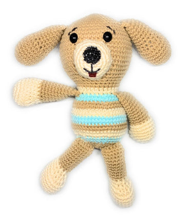 Cute Handmade Cotton Honeybee Crochet Squishy Soft Toy for Kids & Todd