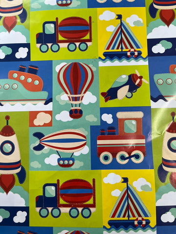 Birthday Presents Wrapping Paper Childrens Toy Lego Model Display Postcard  on eBid United States