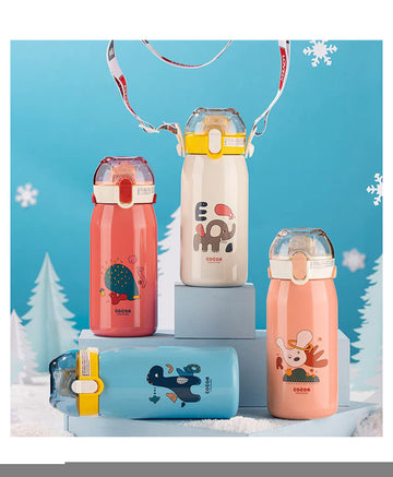 Christmas themed insulated Water Bottle - ( 440ml )