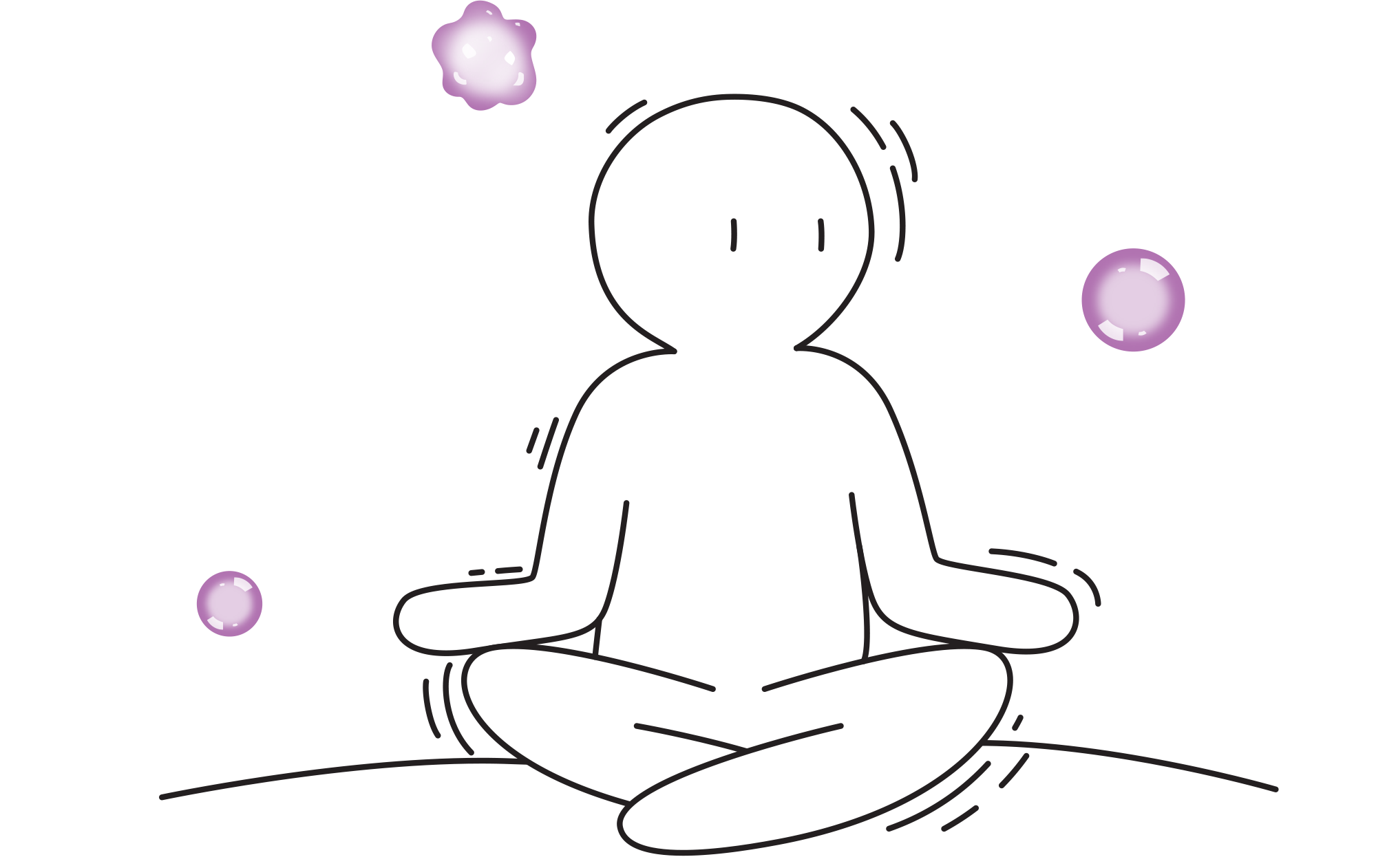 Focus on a still body so you can do this short meditation.