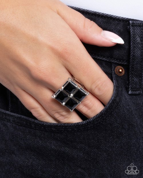 Window Whimsy - Black Ring