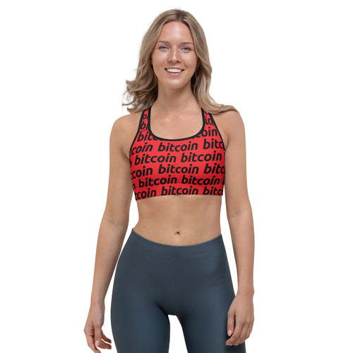 Bitcoin Red Sports Bra – In N Out Crypto