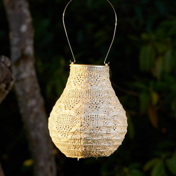 lace solar lantern