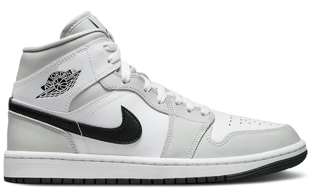 nike jordan 1 grey mid