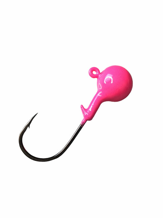 Owner Hooks: 3/8 oz Round Ball Lead Head Jig Hooks