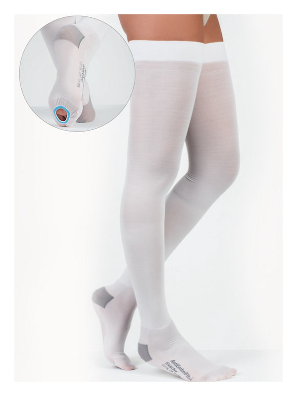 Anti-emboli stockings, TED, white – SupCare