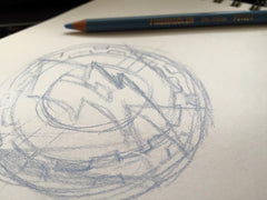 Pencil Drawing of Logo