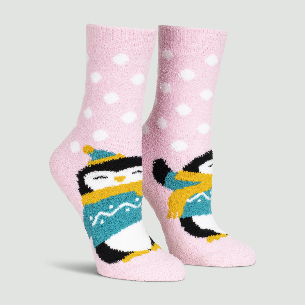 Penguin Pair Women's Slipper Socks