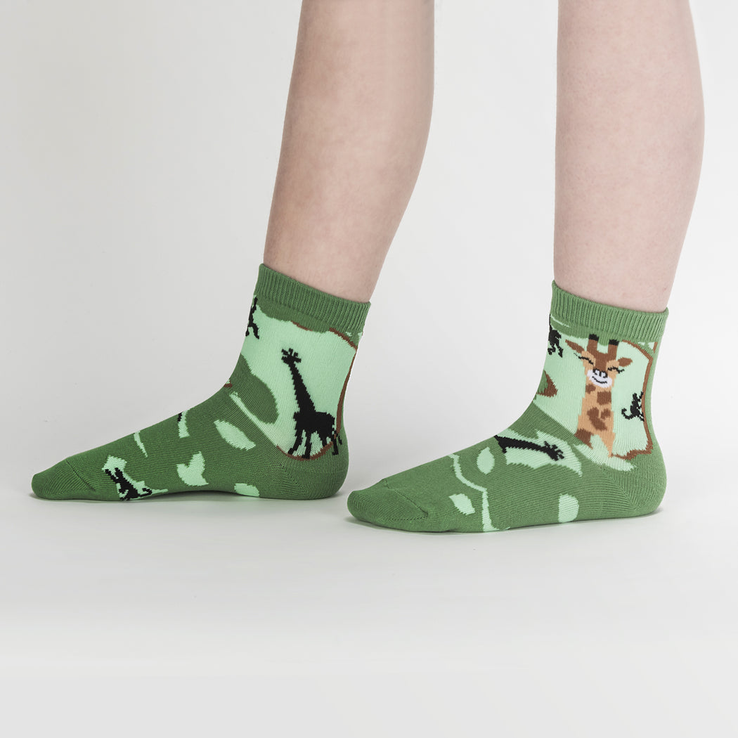 Rhino-Corn Kids Crew Socks - 3 Pack