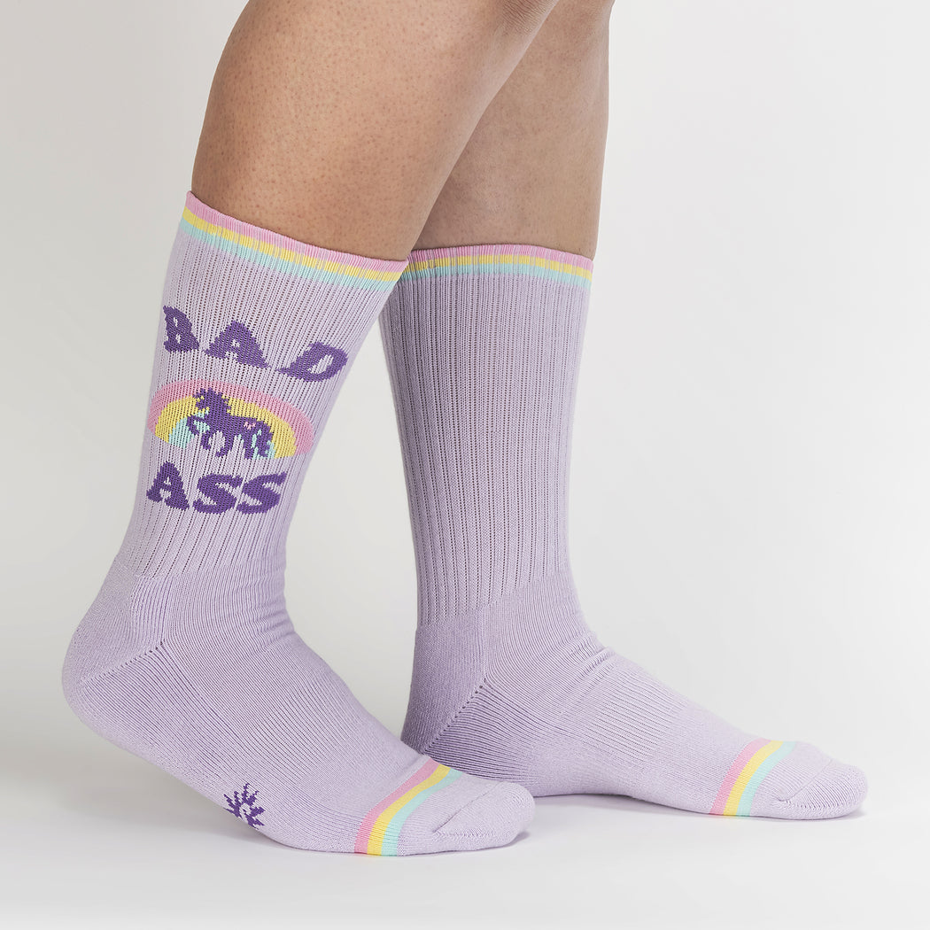 Bad Ass Magic Unisex Athletic Crew Socks