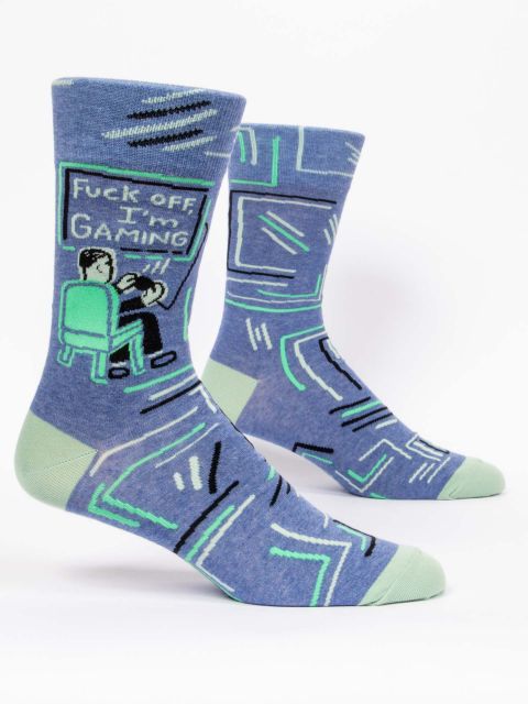 F.... Off I'm Gaming Men's Crew Sock