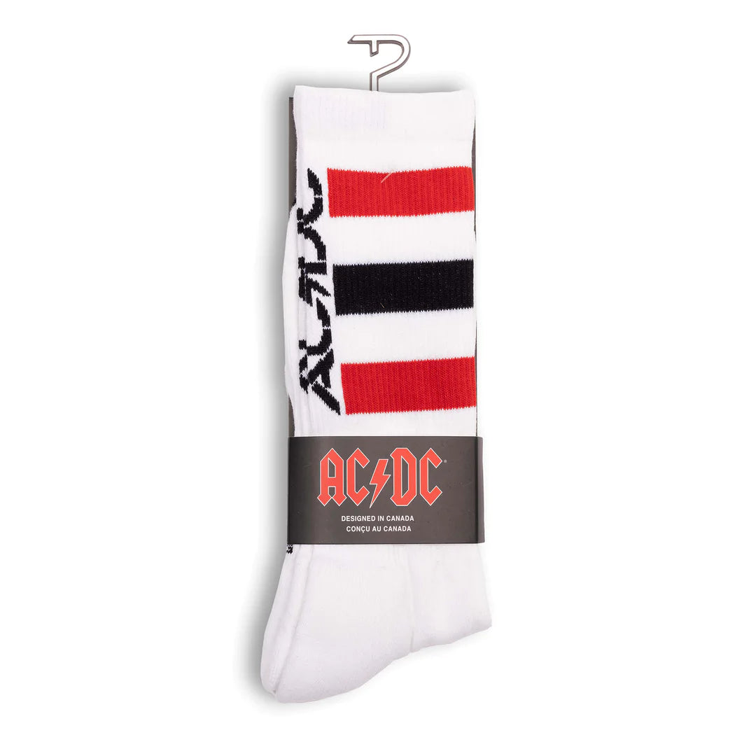 AC/DC High Voltage Crew in White