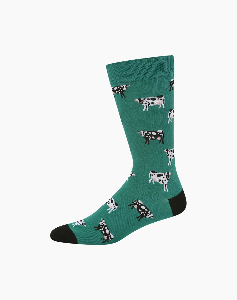 Holy Cow Men's Bamboo Crew Socks