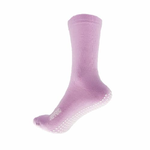 Bubblegum Non-Slip Crew Socks