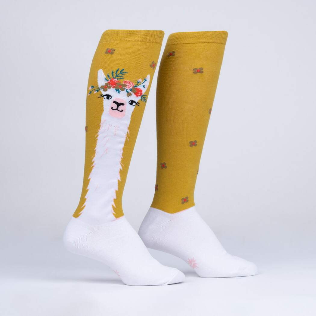 Llama Queen Women's Knee High Socks