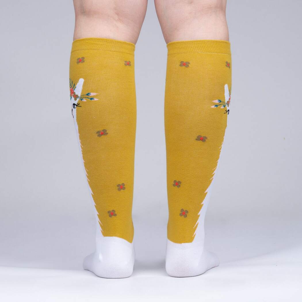 Llama Queen Women's Knee High Socks