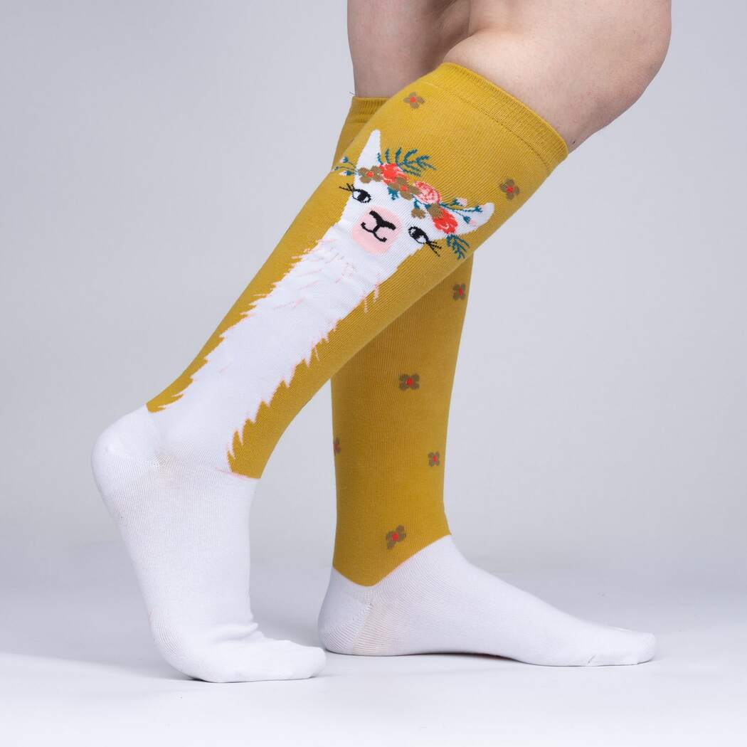 Llama Queen Women's Knee High Socks