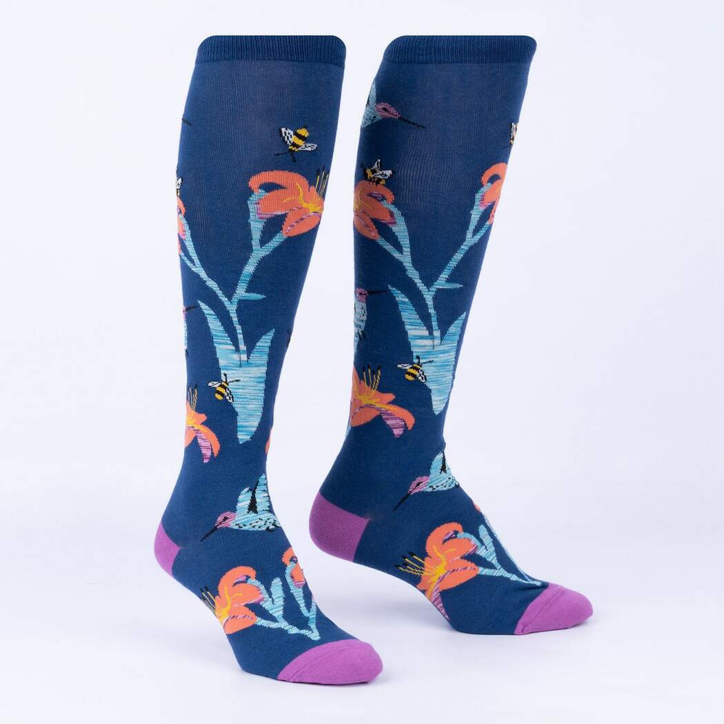 Hummingbird Women's Knee High Socks