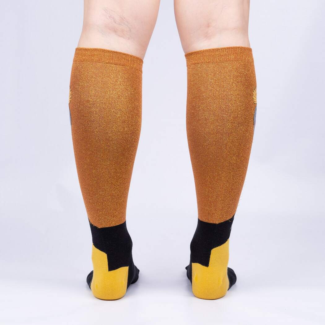 Crowned Crane Women's Knee High Sock