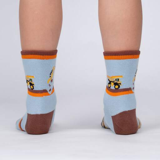 The Big Dig Kids Crew Socks