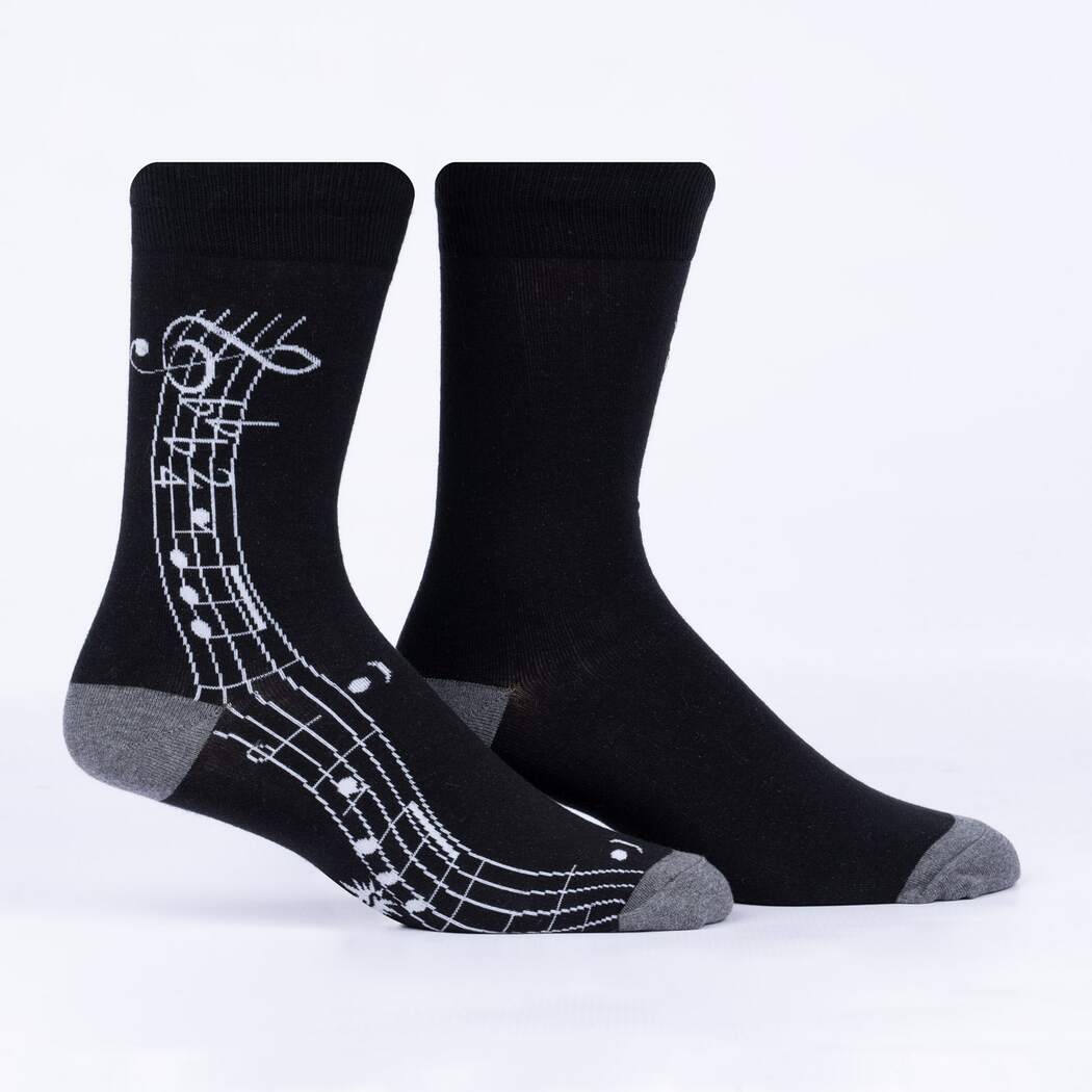 Music is My Forte Men's Crew Socks