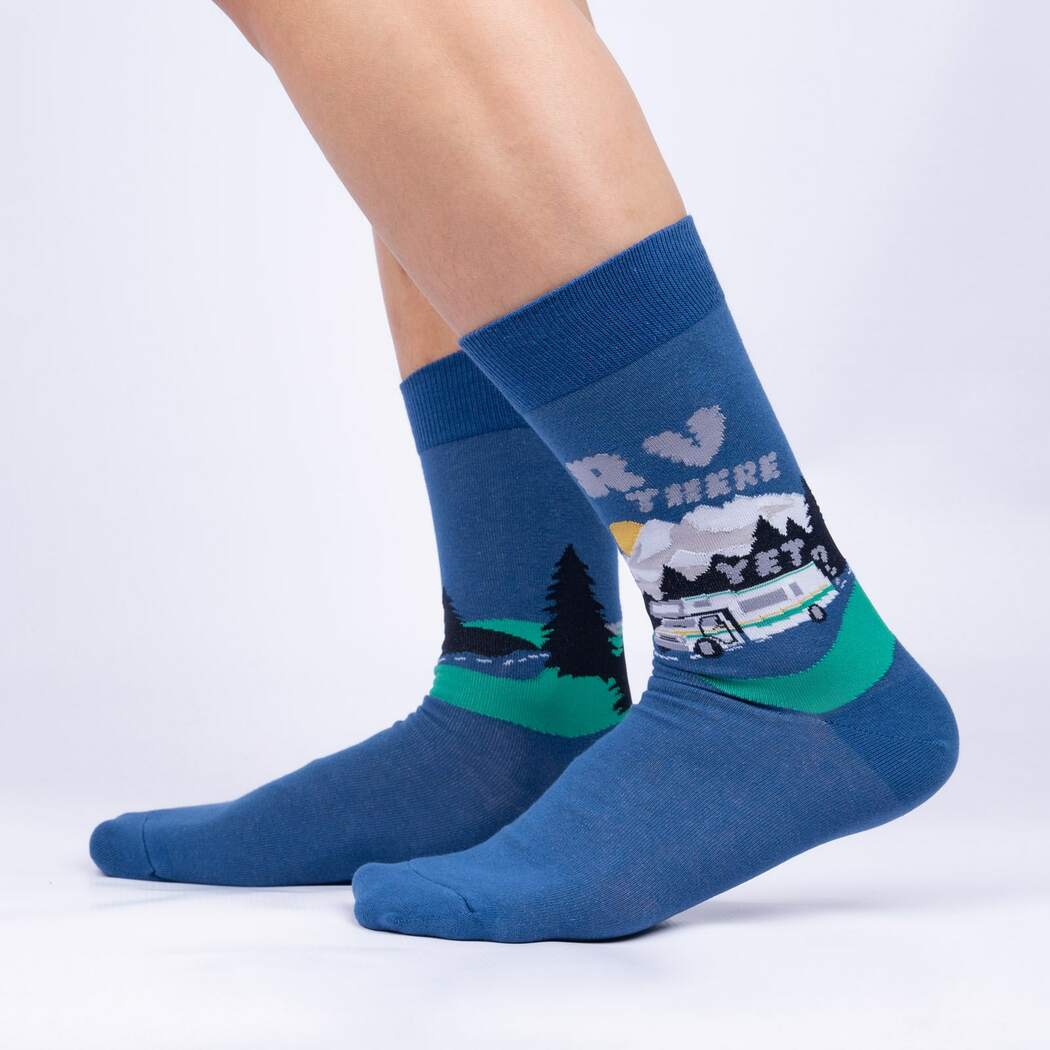 RV There Yet? Men's Crew Socks