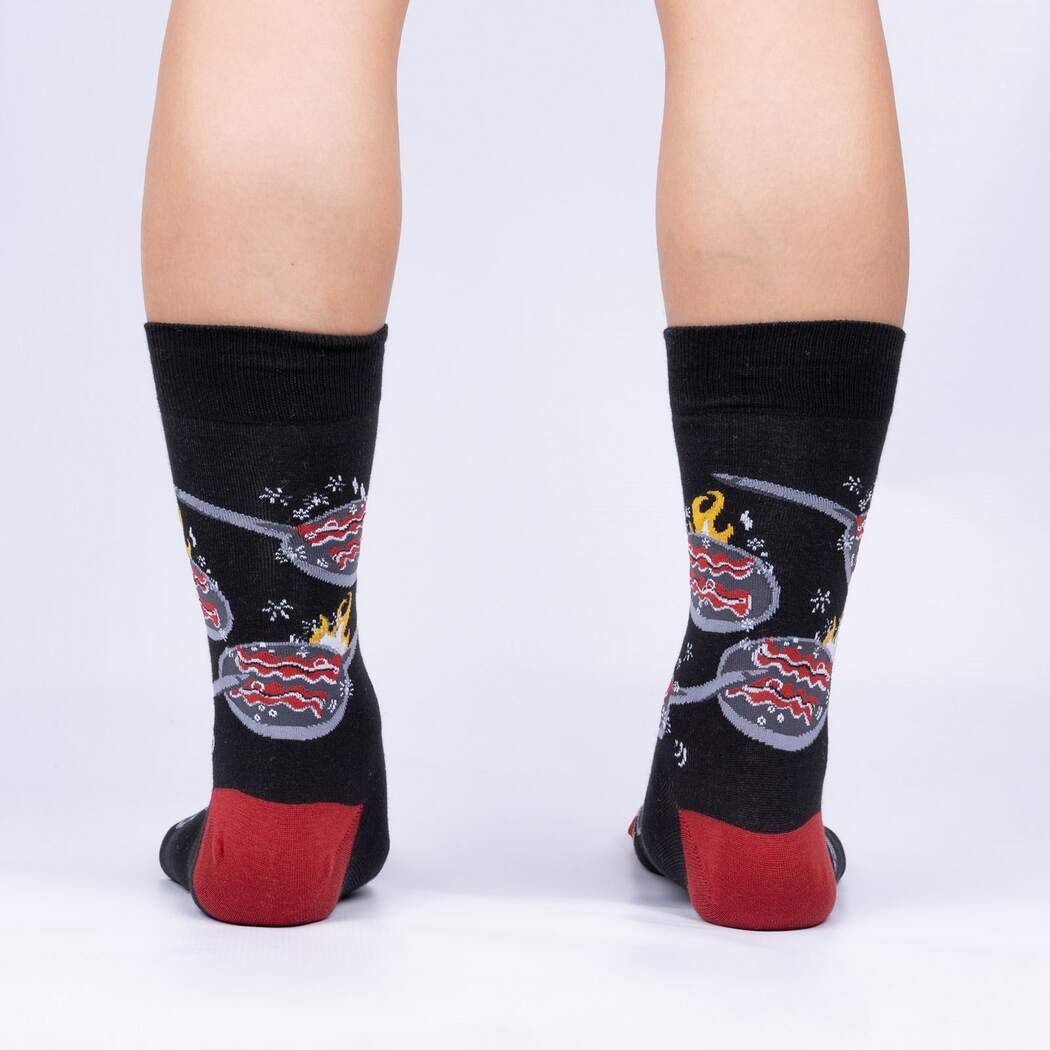 You're Bacon Me Hungry Men's Crew Socks