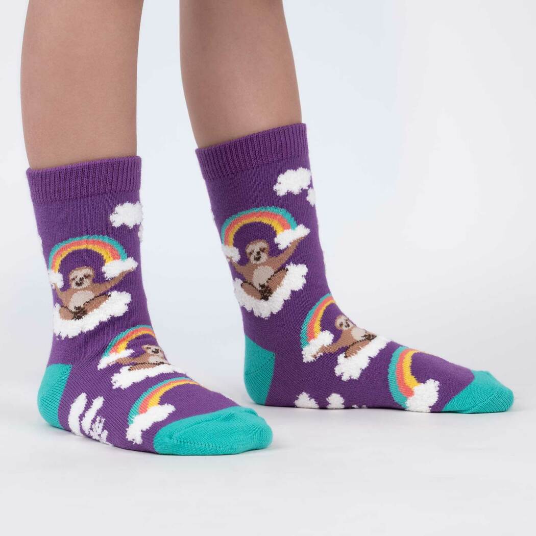 Sloth Dreams Kids Crew Socks - 3 Pack