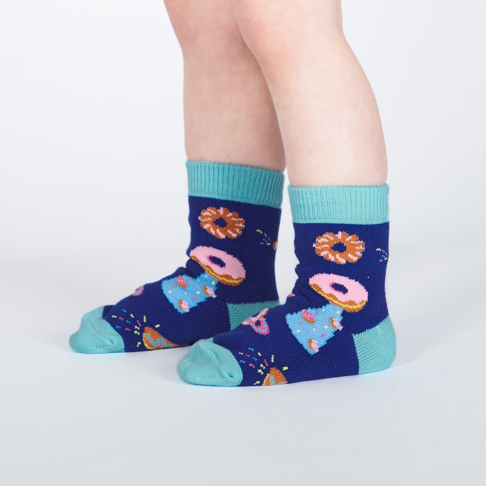 Glazed Galaxy Kid's Knee High Socks